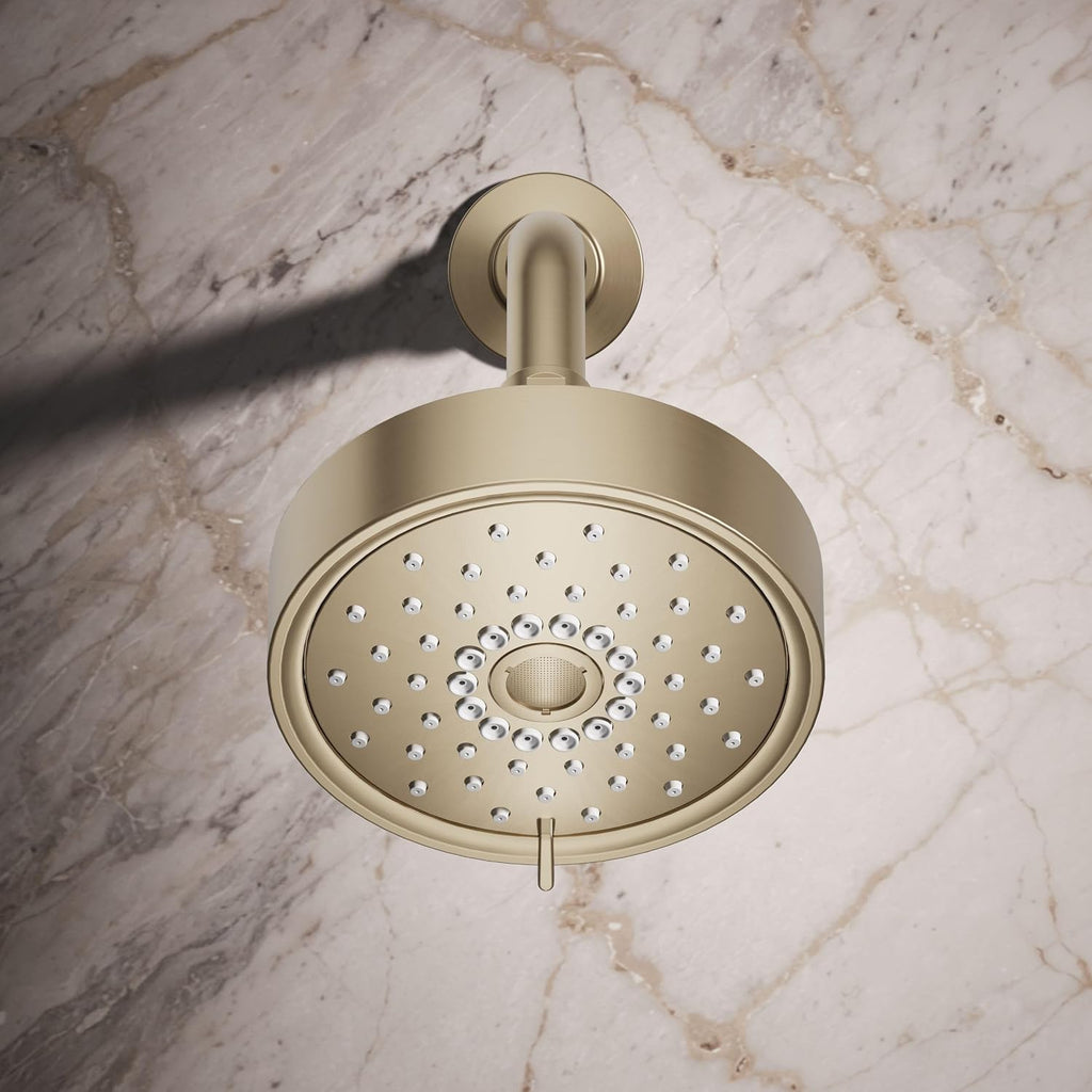 Kohler 22170-BV Purist® Three-function showerhead, 2.5 gpm, Vibrant Brushed Bronze