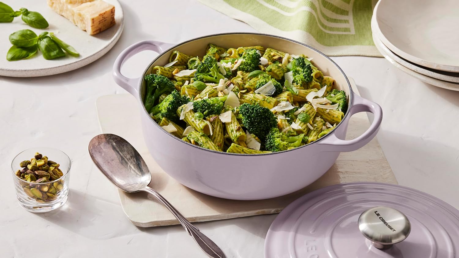 Le Creuset Enameled Cast Iron Signature Sauteuse Oven, 3.5 qt., Flame