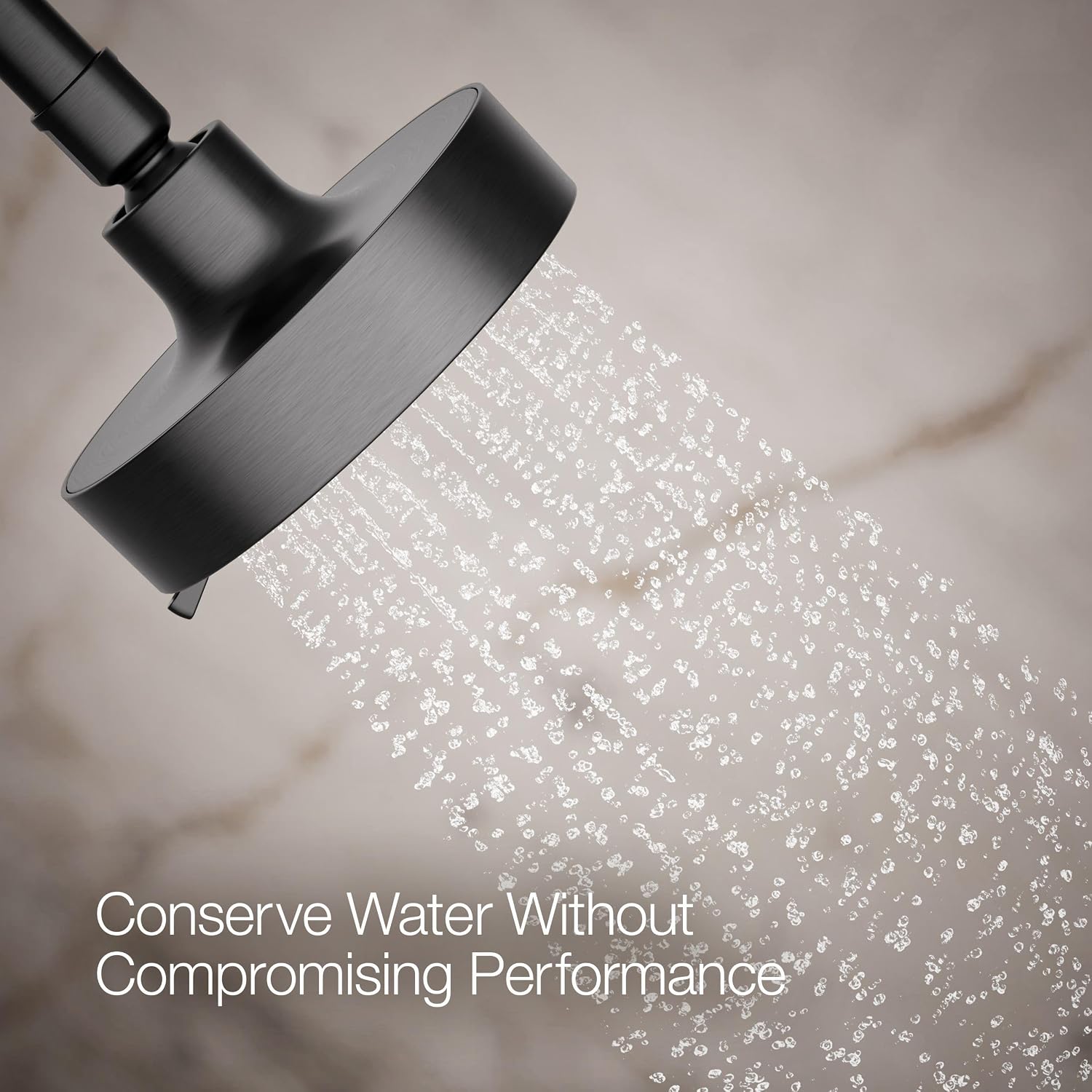 Kohler 22170-BGP Purist® Three-function showerhead, 2.5 gpm, Vibrant Brushed Graphite