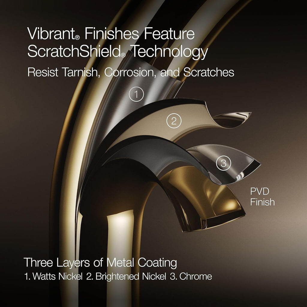 Kohler 22166-CP Purist® Four-function handshower, 2.5 gpm, Polished Chrome