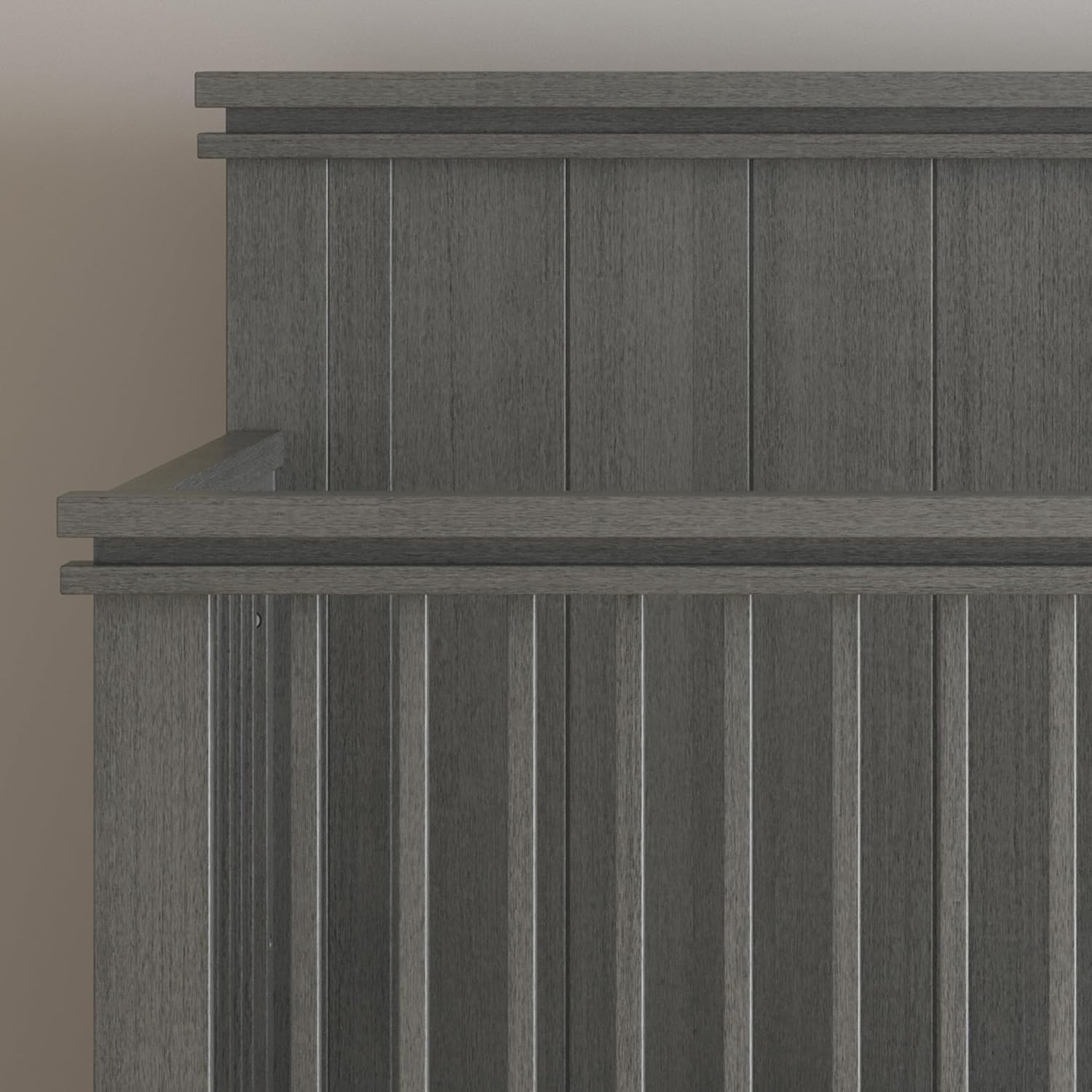 Child Craft Denman Crib, Dresser and Chest Nursery Set, 3-Piece, Includes 4-in-1 Convertible Crib, Dresser and Chest, Grows with Your Baby (Midnight Gray)