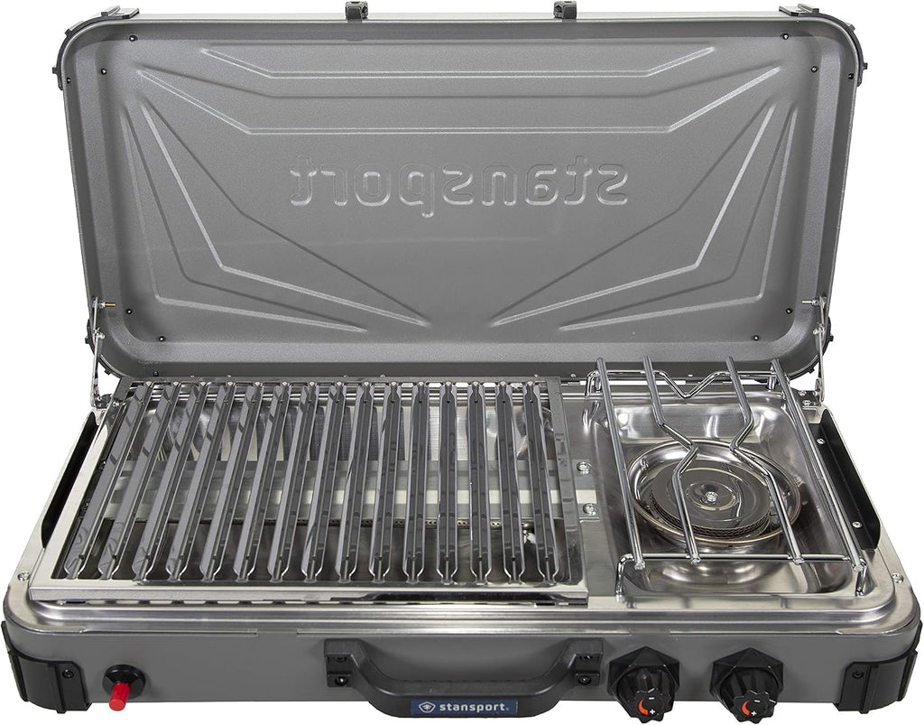 Stansport Boulder Series Propane Stove & Grill Combo (206-700)