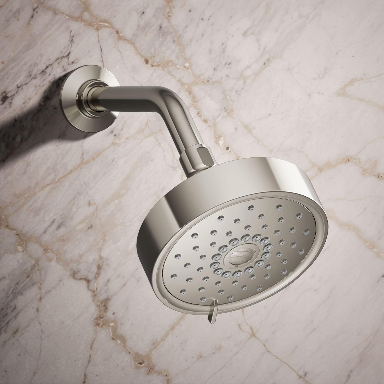 Kohler 22170-SN Purist® Three-function showerhead, 2.5 gpm, Vibrant Polished Nickel