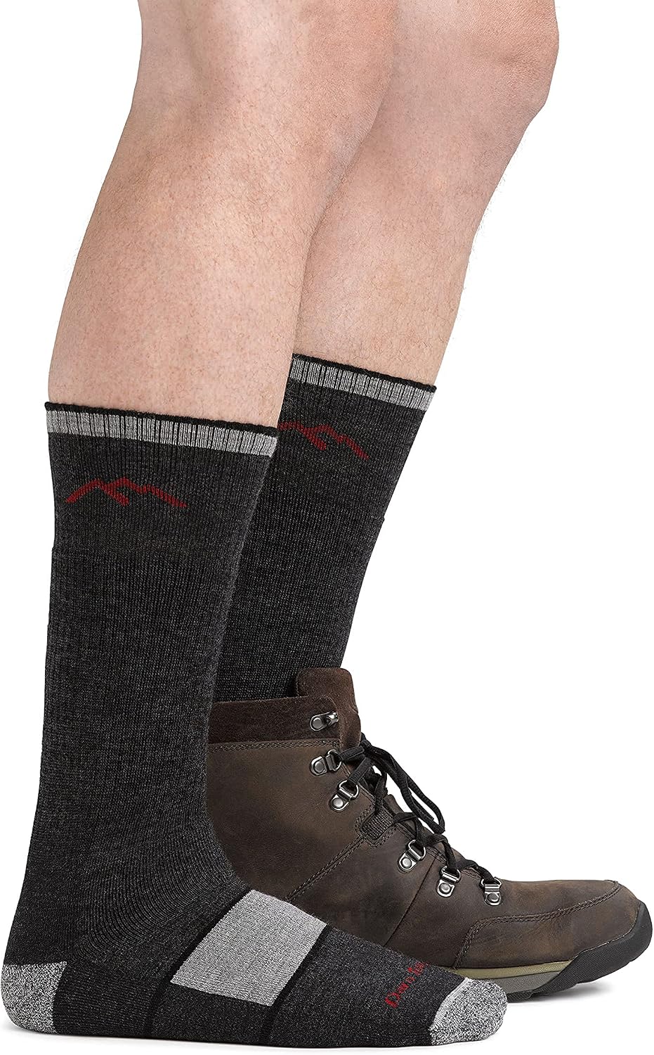 Darn Tough Men's Hiker Book Sock Full Cushion (Style 1405) Merino Wool - 6 Pack Special