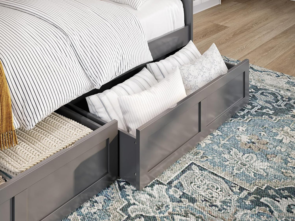 AFI, Bed Drawer Set of 2 Twin/Full, Grey