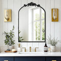 SogesHome 24x36 in Medicine Cabinet with Mirror for Bathroom, Wall Mount Mirror with Storage & 2 Adjustable Shelves for Entryway Hallway Bathroom, Black