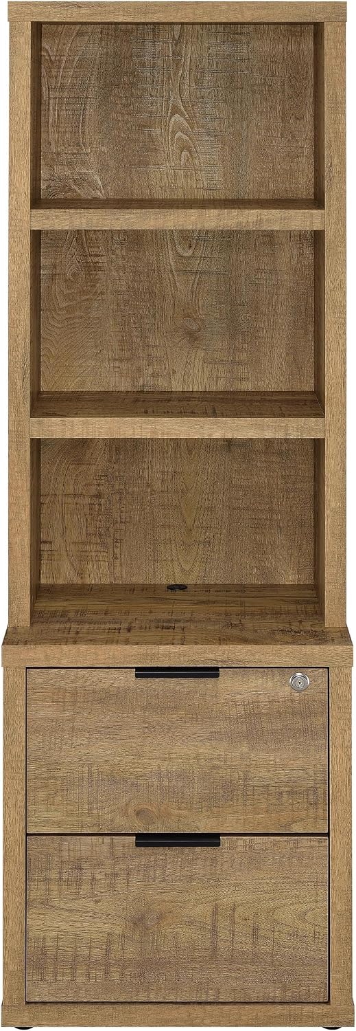 Coaster Home Furnishings Westpark 3-Piece Twin Bedroom Set Bookcase Headboard Mango 315901T-SET