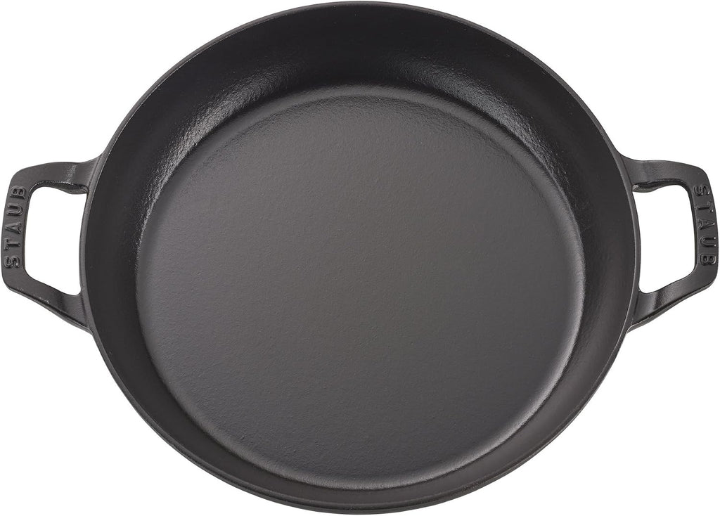 Staub Cast Iron 3.5-qt Braiser with Glass Lid - Graphite Grey