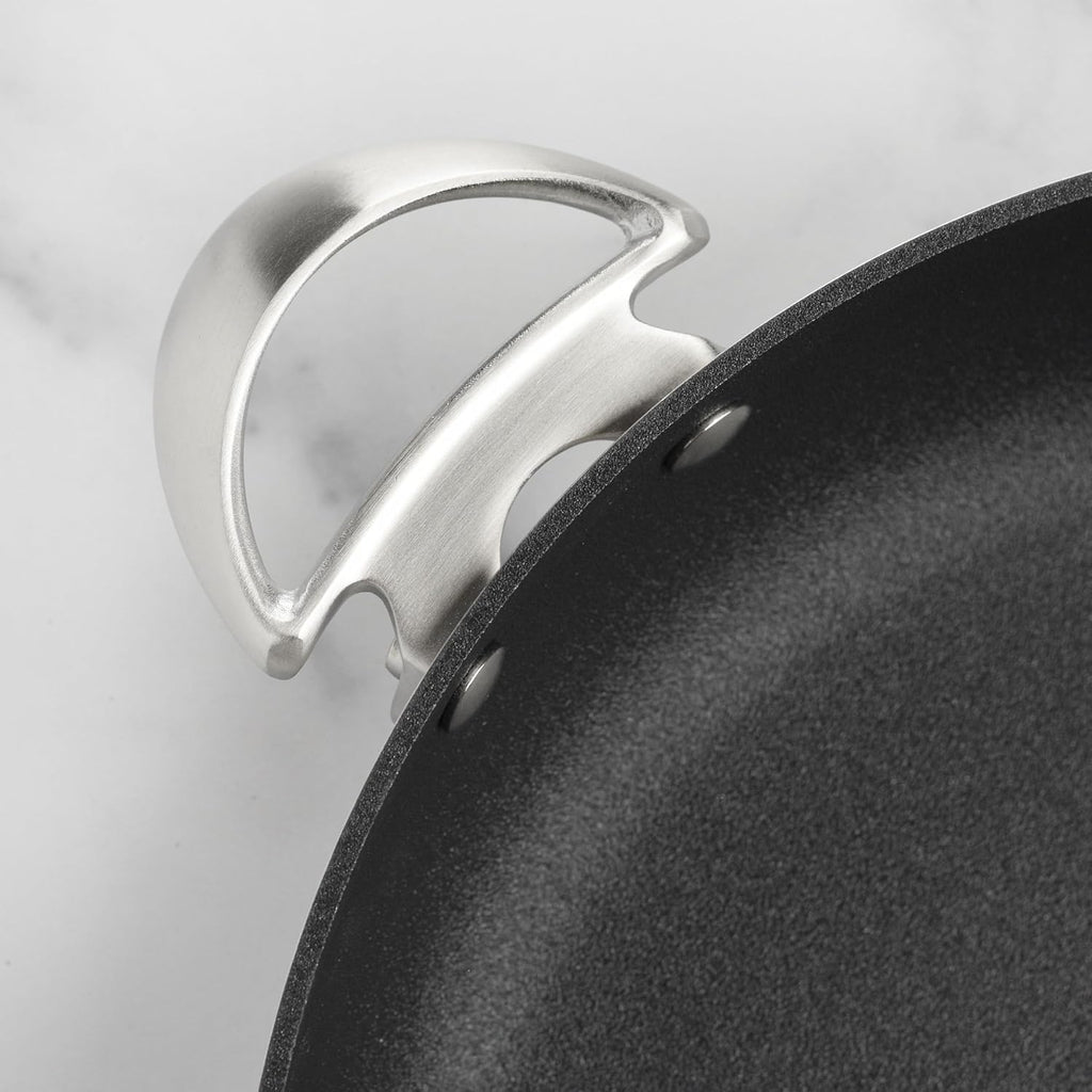 Scanpan CX+ 12.5' Braiser - 5.5-quart - Stratanium Plus Nonstick Chef's Pan - 5-ply Stainless Steel