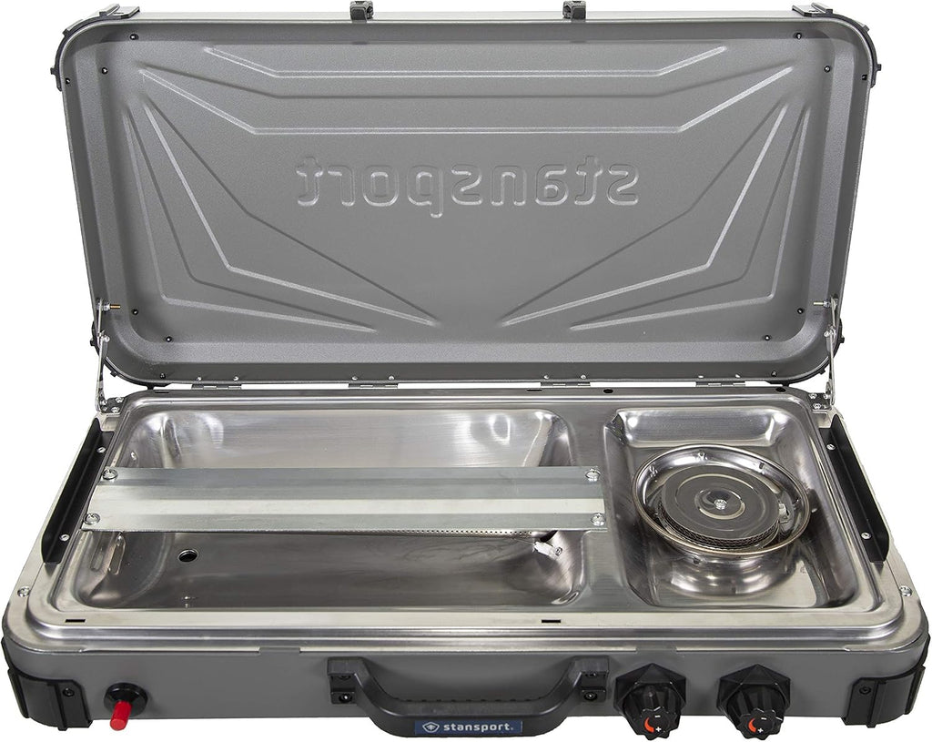 Stansport Boulder Series Propane Stove & Grill Combo (206-700)