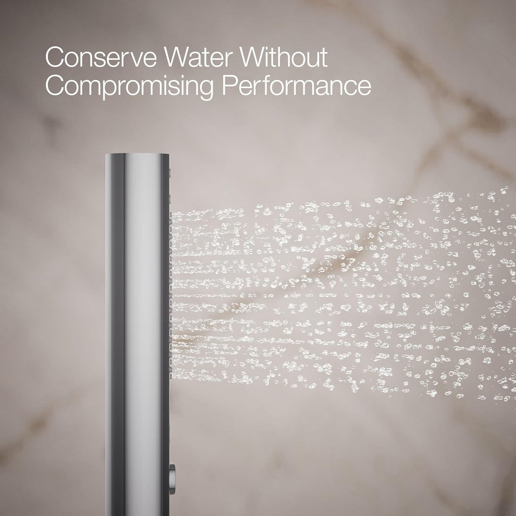 Kohler 21335-G-CP Shift®+ Round two-function handshower, 1.75 gpm, Polished Chrome