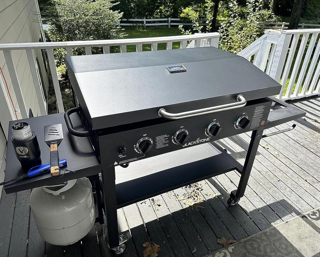 Upgrade Griddle Lid for Blackstone 5856 Omnivore 36' Griddle Hood, Hinged Lid for Blackstone1554 2177 2266 and More Blackstone Flat Top Original Grills
