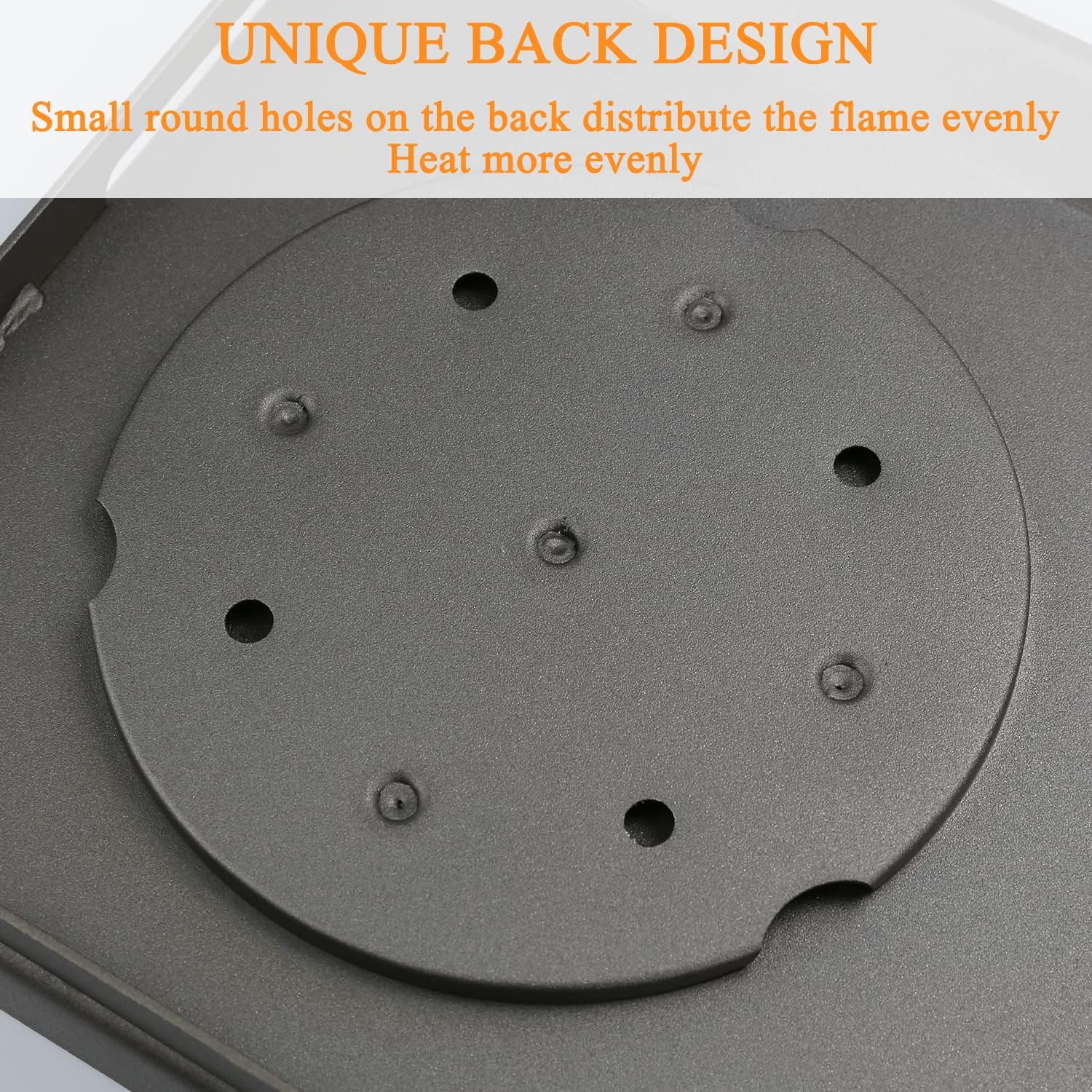 Uniflasy Fry Griddle Top for Camp Chef 2 burner Stove, 14'x32' FlatTop Gas Grill StoveTop Accessories Grease Catcher Pan for Camp Chef Stove Griddles,Grill Collection Pan for SG60 SG90 SG100