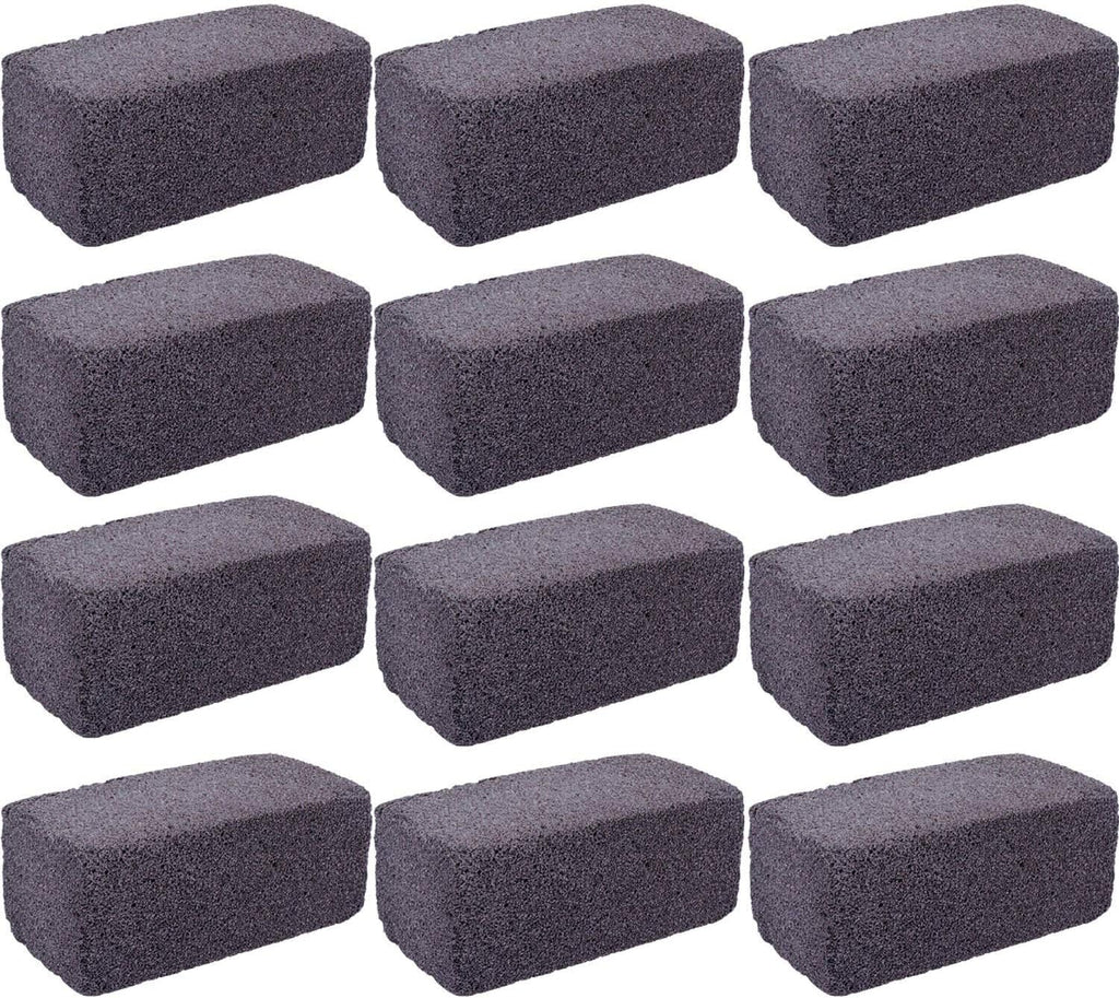 Tiger Chef Griddle Grill Brick Cleaner for Cleaning Blackstone Griddle and Grills (12 Bricks)