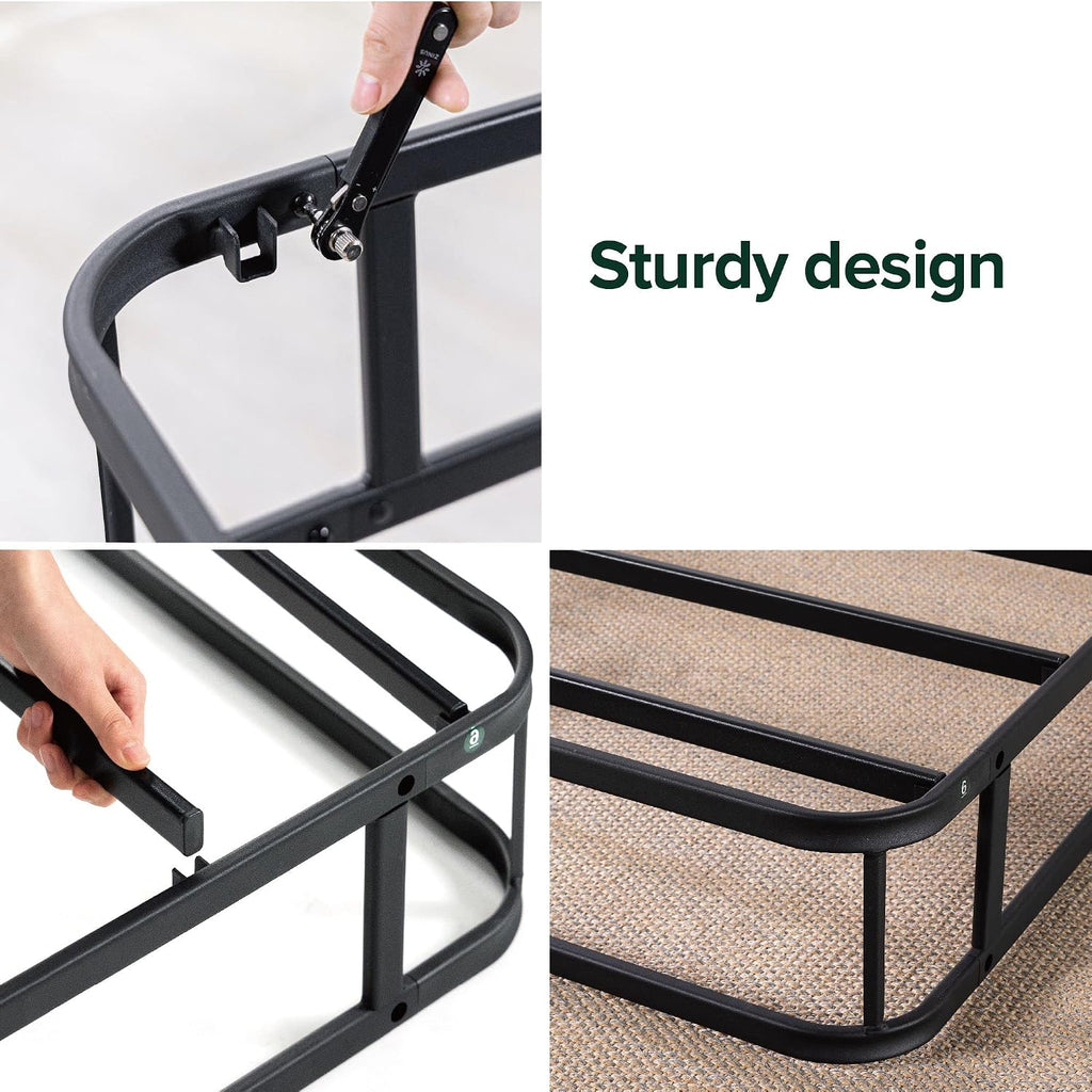 ZINUS 7 Inch Metal Smart Box Spring / 700 lbs Mattress Foundation / Strong Metal Frame / Easy Assembly, California King