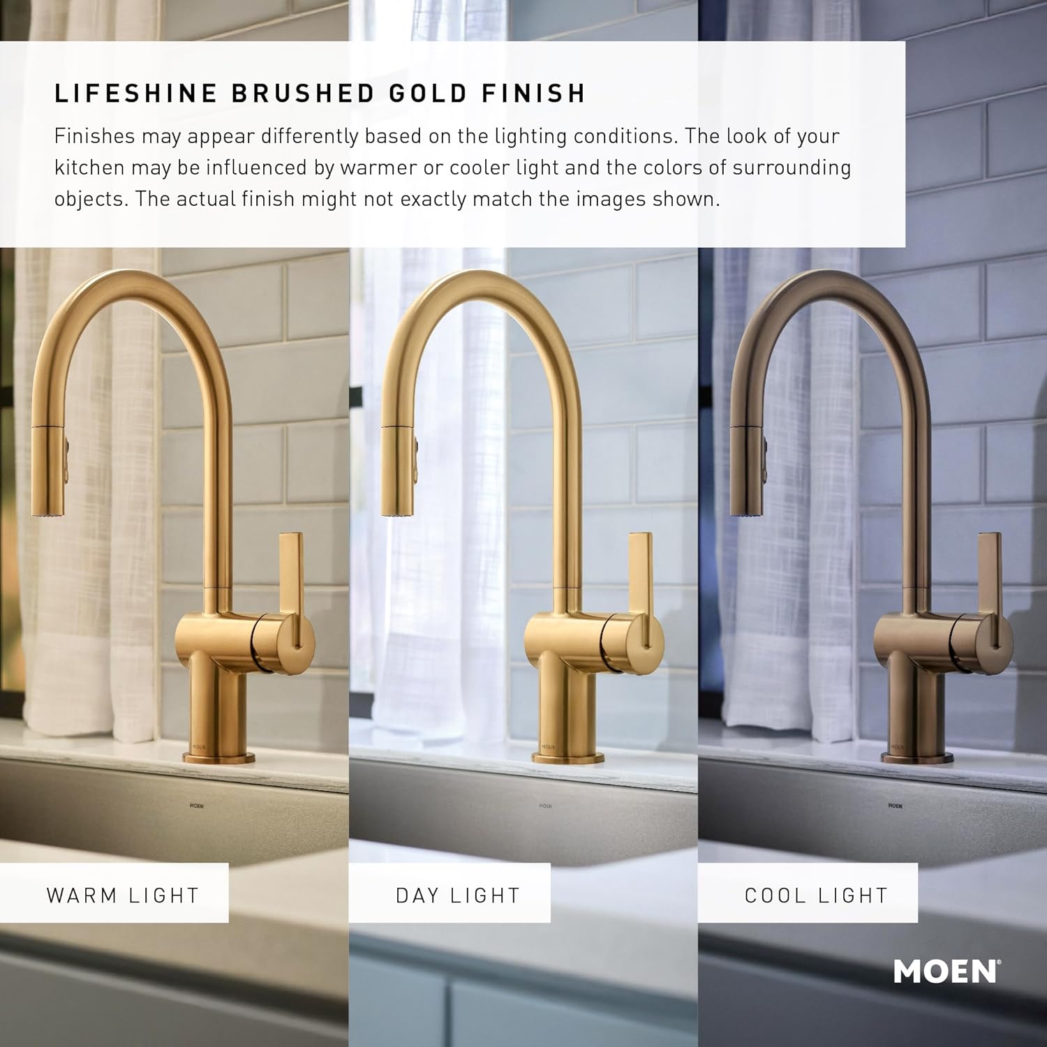 Moen YG5112BG Bathroom Safety 12-Inch Stainless Steel Transitional Bathroom Grab Bar, Brushed Gold