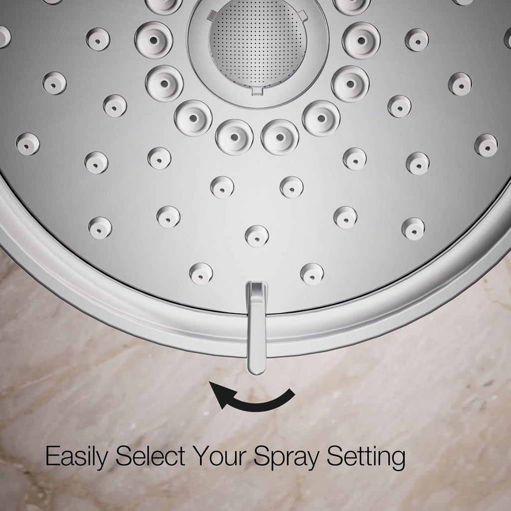 Kohler 22170-CP Purist® Three-function showerhead, 2.5 gpm, Polished Chrome