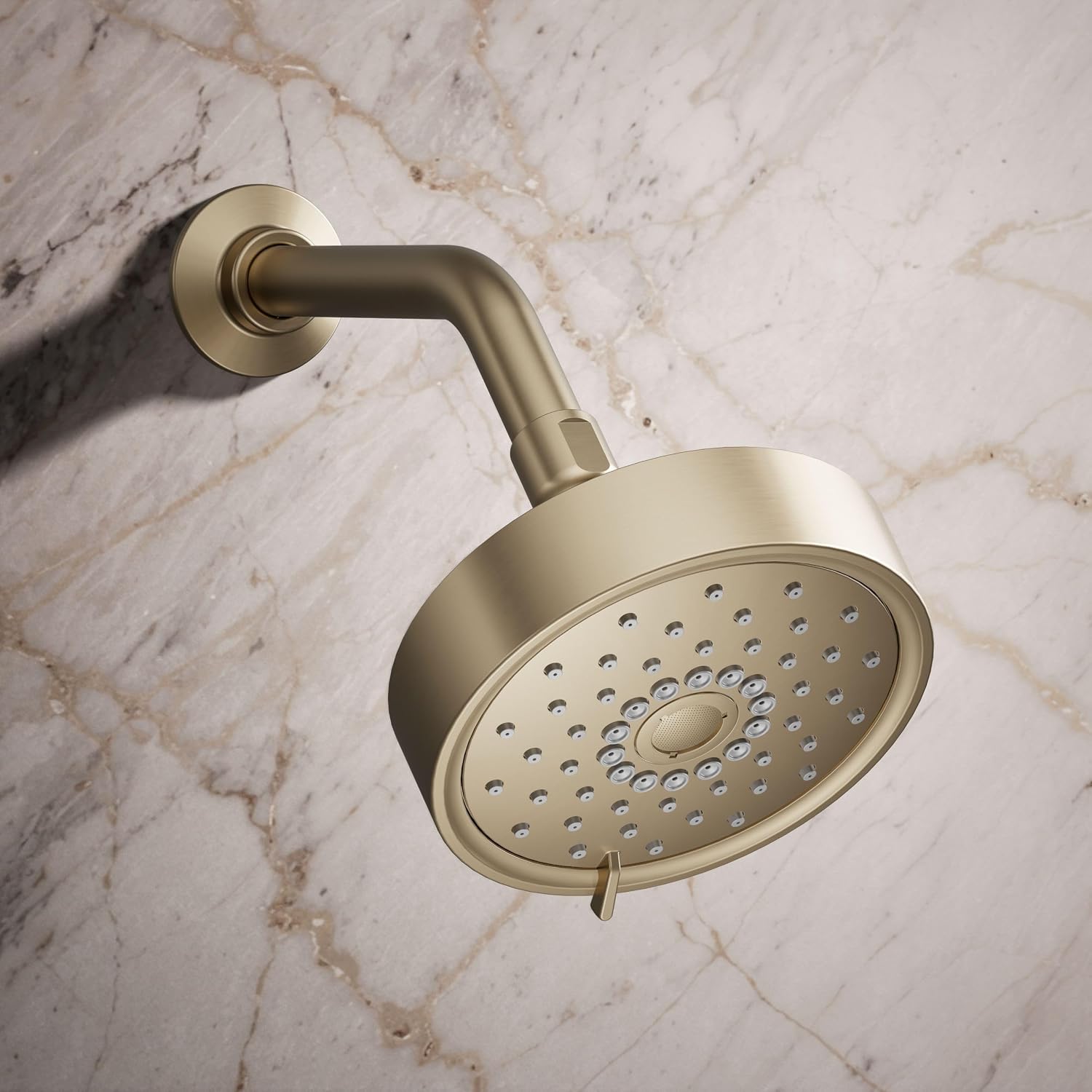 Kohler 22170-BV Purist® Three-function showerhead, 2.5 gpm, Vibrant Brushed Bronze