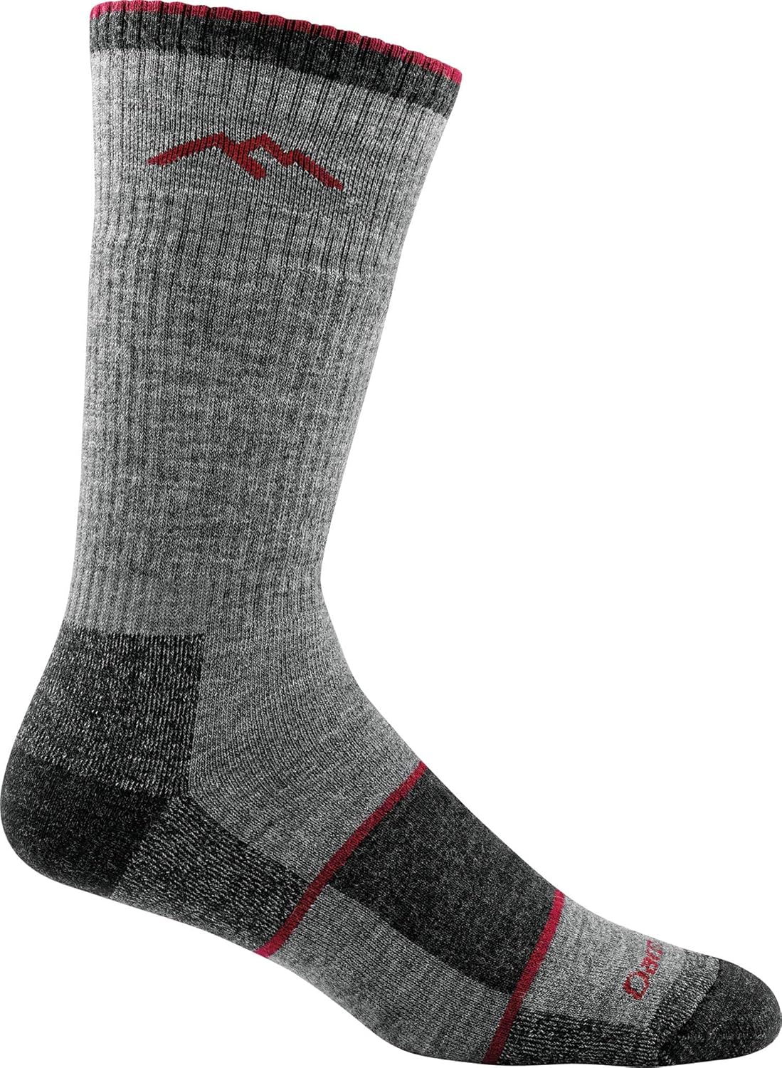Darn Tough Men's Hiker Book Sock Full Cushion (Style 1405) Merino Wool - 6 Pack Special