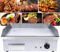 Commercial Electric Griddle, Teppanyaki Electric Griddle Cooktop Countertop Commercial Flat Top Grill Griddles BBQ Plate Grill Thermostatic Control 122-572℉