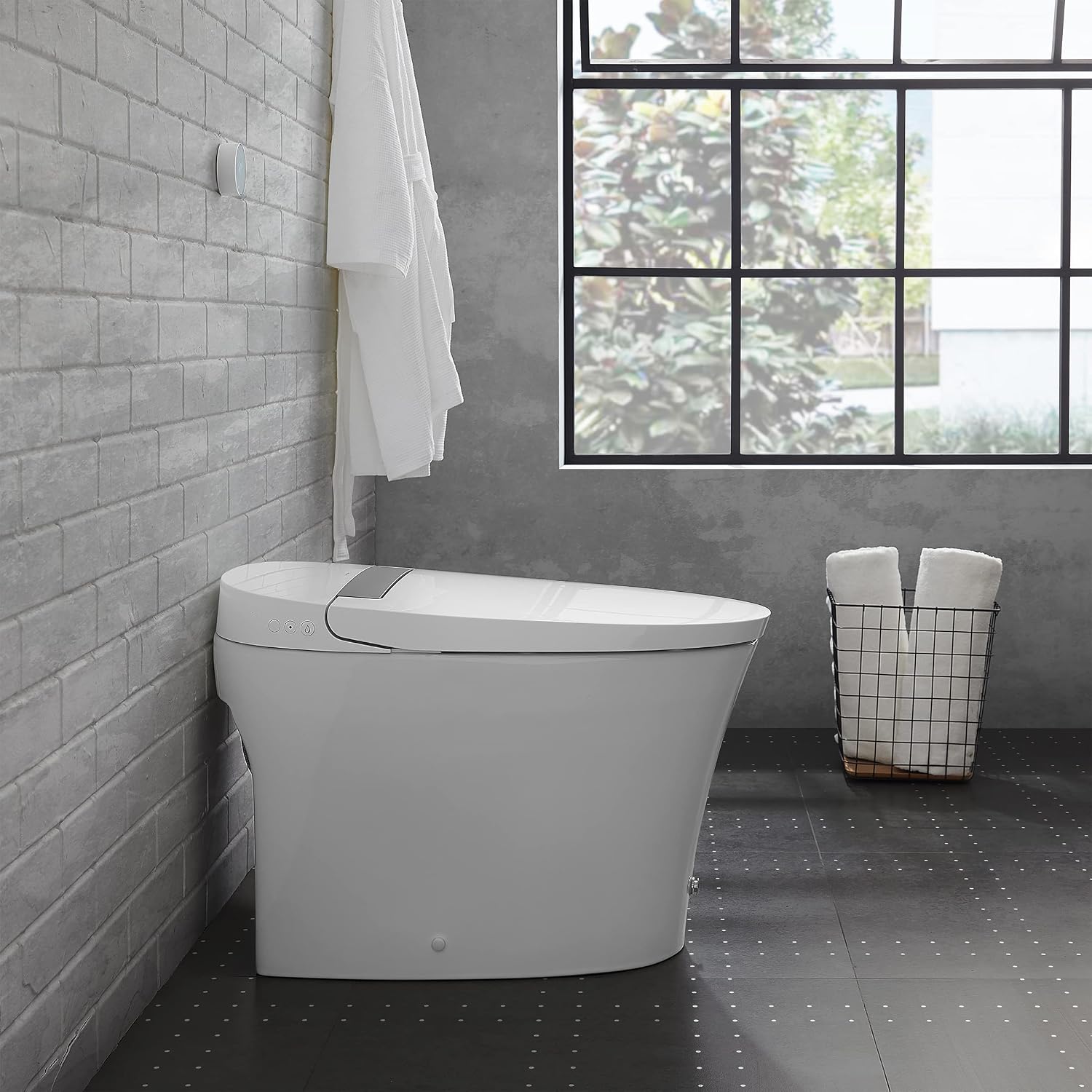 Swiss Madison Hugo Smart Toilet, Touchless Vortex™ Dual-Flush 1.1/1.6 gpf Tankless Toilets for Bathroom
