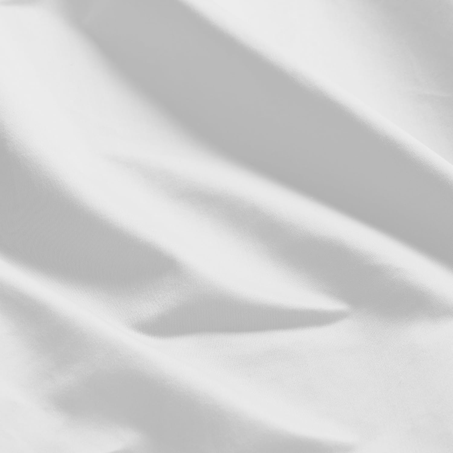 Superior Egyptian Cotton 4 Piece Sheet Set, 650 Thread Count, Modern Design, Sustainable Sheets, Ultra-Soft Basics, Solid, Deep Pocket Fitted Sheet, Flat Sheet, Pillowcases, King, White