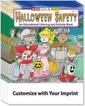 ZOCO – Halloween Safety Custom Coloring Books (250 Bulk Pack, Without Crayons) – Gifts, Treat, Goodie Bag Filler, Party Favors – Law Enforcement Handout for Kids