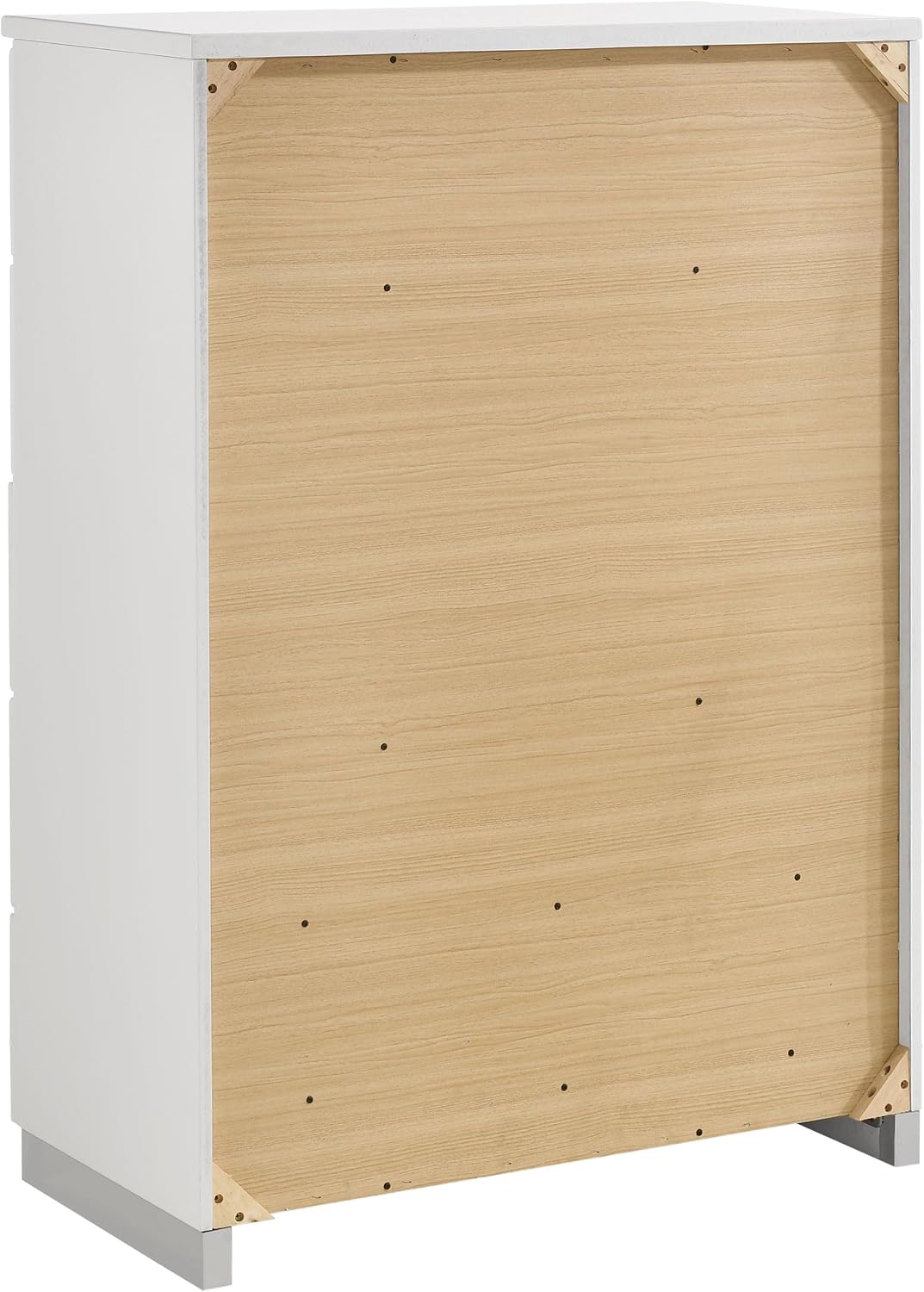 Coaster Home Furnishings Felicity 5-Piece Full Bedroom Set White High Gloss 203511F-S5