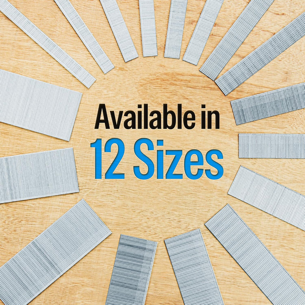 meite 18 Gauge 3/4-Inch Galvanized Brad Nail F19 for Pneumatic, Electric Brad Nailer Gun (1 Case - 20 Boxes)