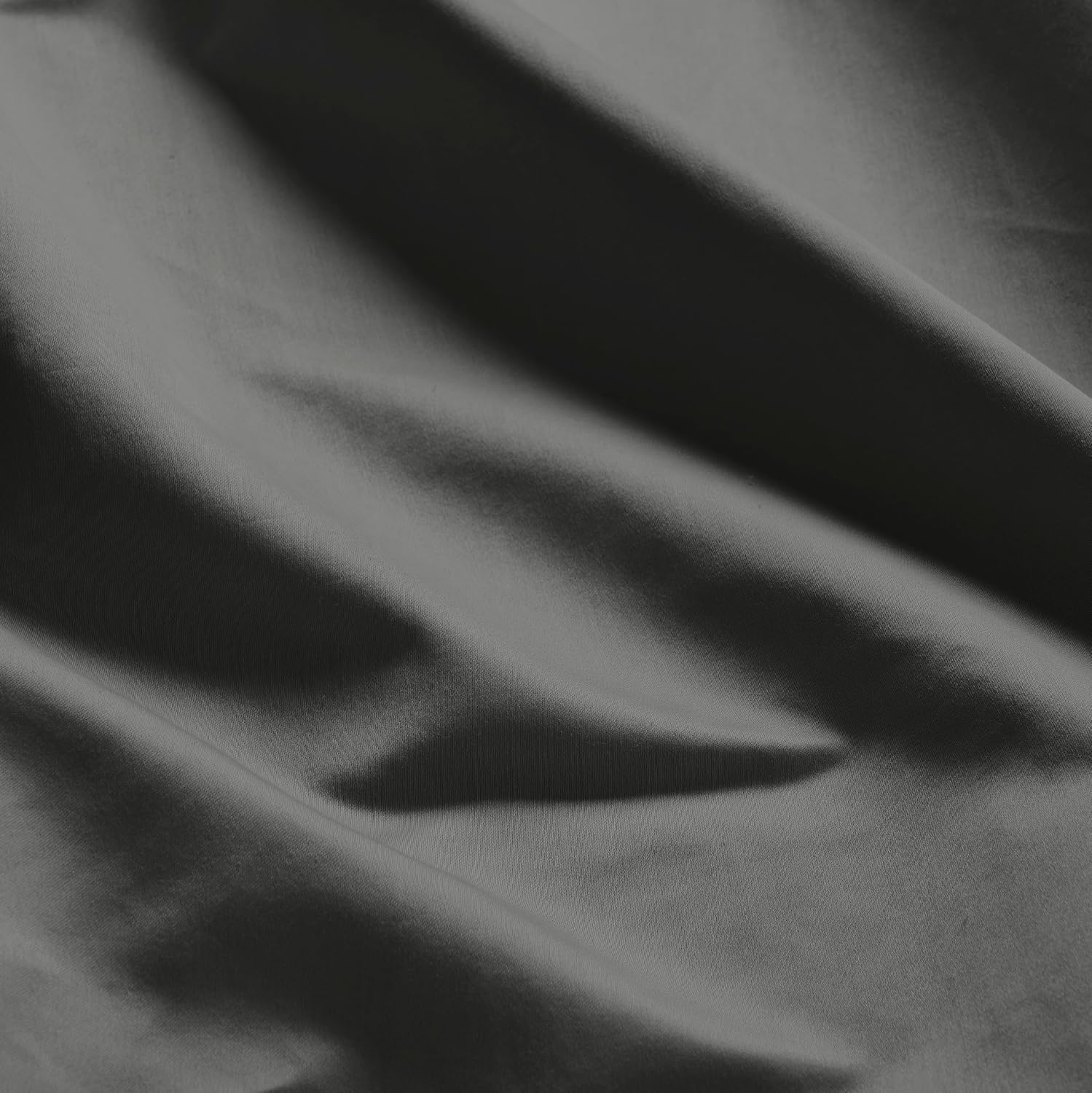 Superior Egyptian Cotton 4 Piece Sheet Set, 650 Thread Count, Modern Design, Sustainable Sheets, Ultra-Soft Basics, Solid, Deep Pocket Fitted Sheet, Flat Sheet, Pillowcases, King, Grey