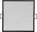 Sunnydaze Square Fire Pit Grill Grate - Campfire Grill Grate Over Fire Pit - BBQ Cooking Replacement Rack with Handles - 40 Inch