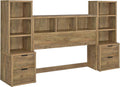Coaster Home Furnishings Westpark 3-Piece Queen Bedroom Set Bookcase Headboard Mango 315901Q-SET