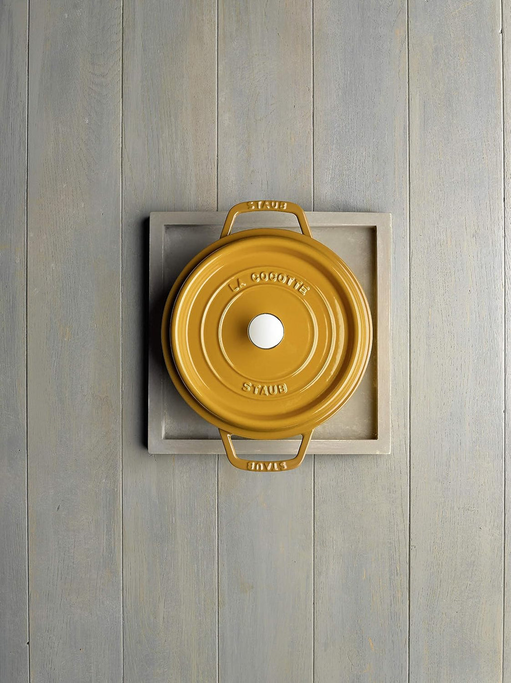 Staub Cocotte Round 26 cm Mustard
