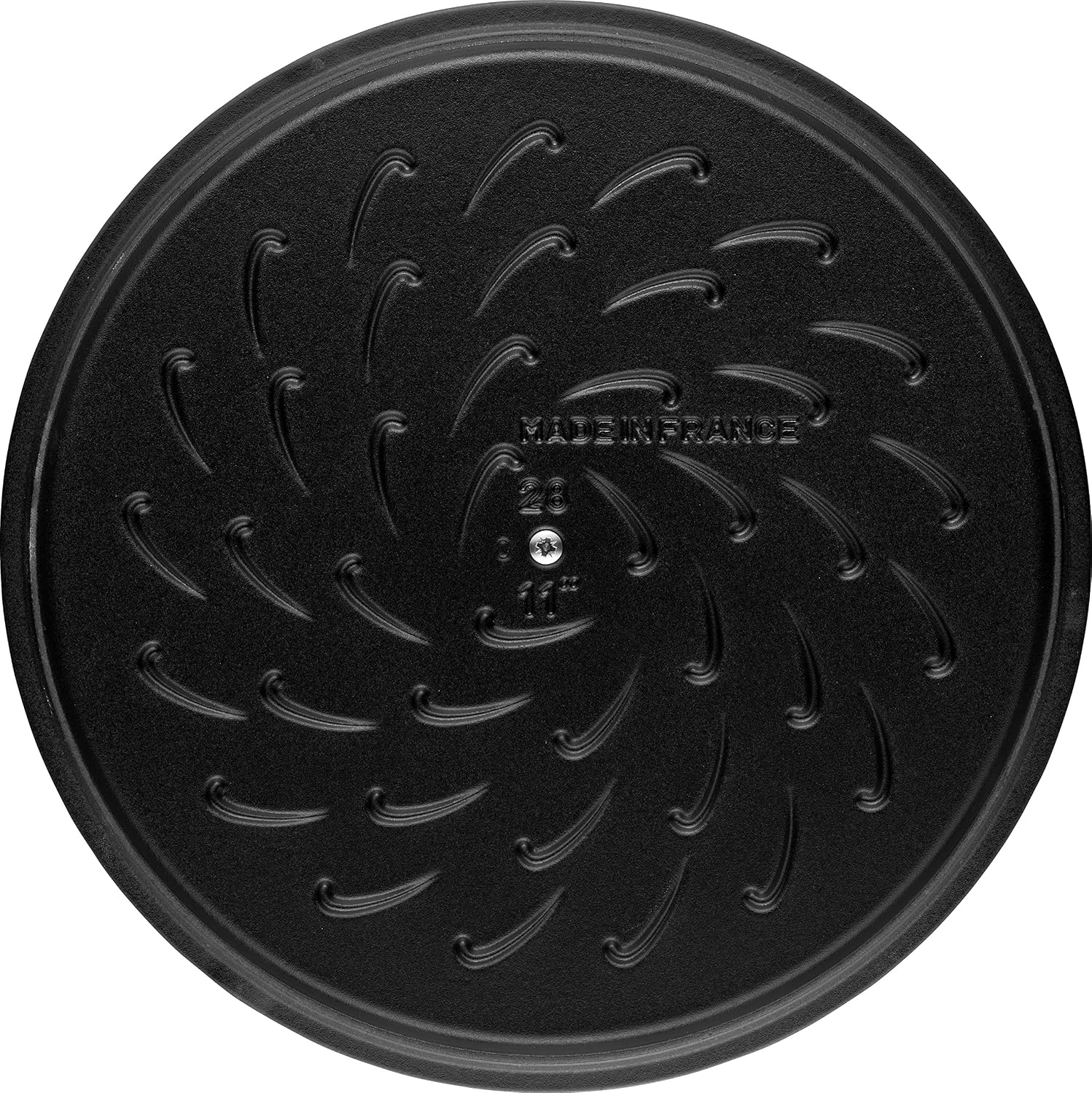 Staub 12612418 – Bräter Chistera 24 cm grau induktionsgeeignet 40511 – 471 – 0 (H. Nr.)